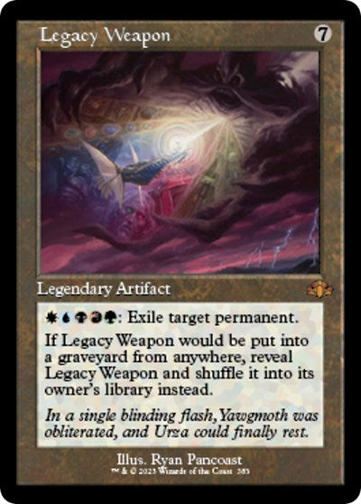 Legacy Weapon (Retro Frame) (Dominaria Remastered) Near Mint