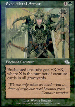 Exoskeletal Armor (Judgment) Near Mint Foil