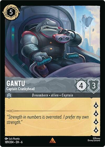 Gantu - Captain Crankyhead (Azurite Sea) Near Mint