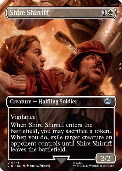 Shire Shirriff (Borderless) (Universes Beyond: The Lord of the Rings: Tales of Middle-earth) Near Mint
