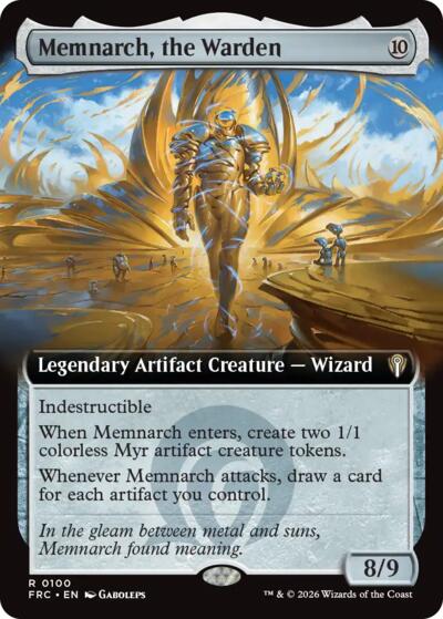 Memnarch  the Warden  Extended Art|1|0|0.00