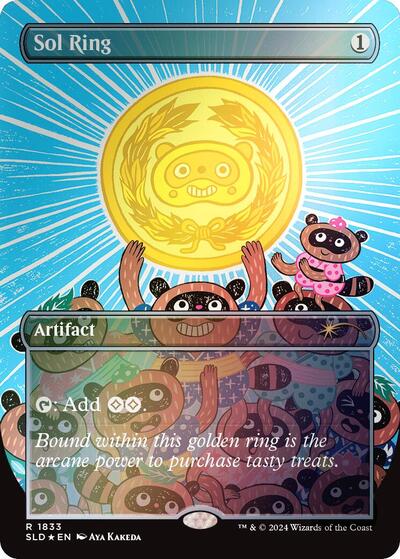 Sol Ring  1833   Rainbow Foil|1|0|0.00