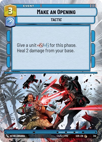 Make An Opening (Hyperspace) (Spark of Rebellion) Near Mint Foil