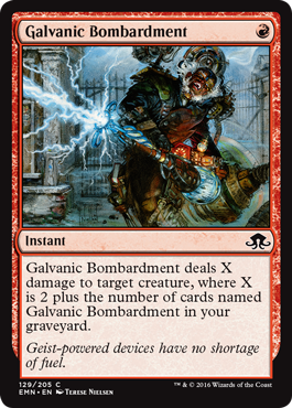 Galvanic Bombardment (Eldritch Moon) Near Mint