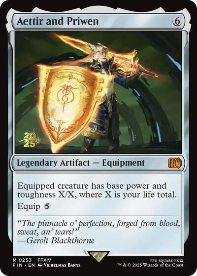 Aettir and Priwen (Promos: Prerelease Cards) Light Play Foil