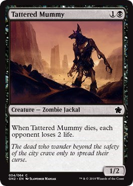 Tattered Mummy (Magic Game Night 2019) Near Mint