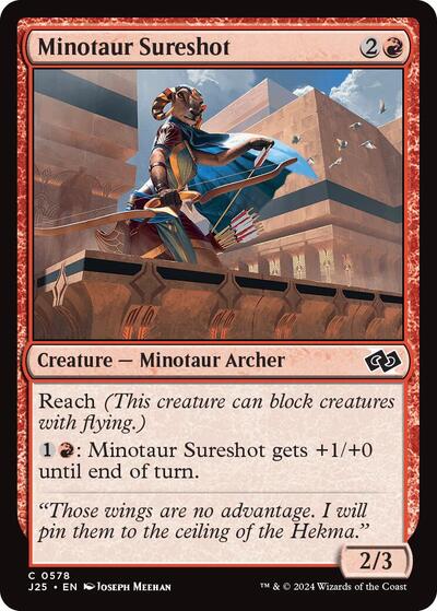 Minotaur Sureshot (Foundations Jumpstart) Light Play