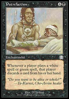 Putrefaction (Mercadian Masques) Medium Play