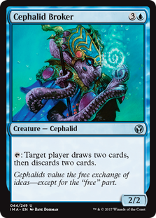 Cephalid Broker (Iconic Masters) Near Mint Foil
