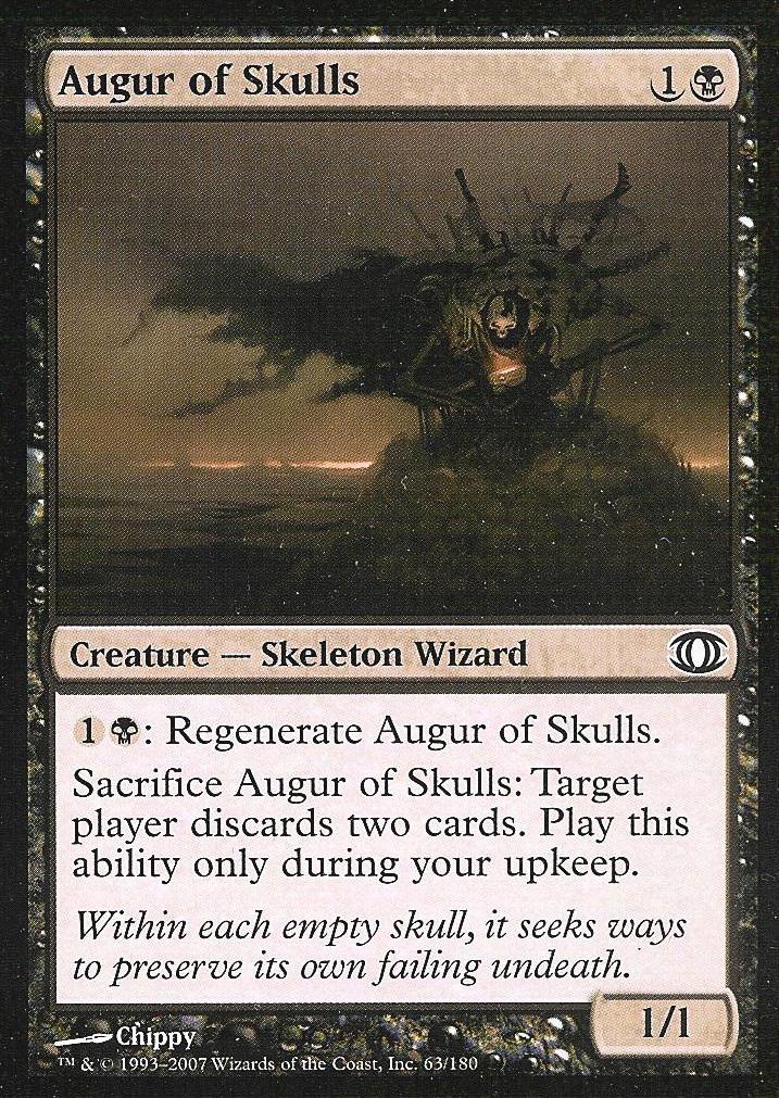 Augur of Skulls (Futuresight) Light Play Foil