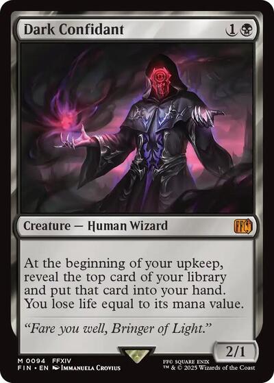 Dark Confidant (Universes Beyond: FINAL FANTASY) Near Mint Foil