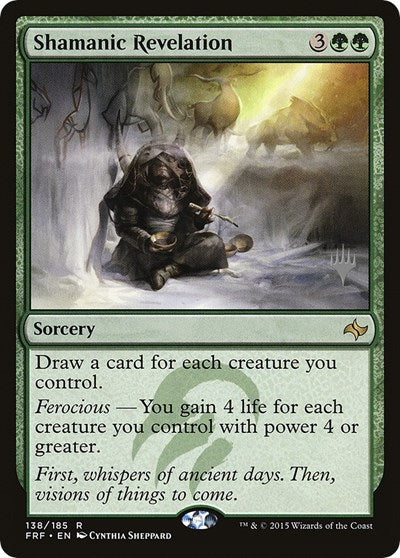 Shamanic Revelation (Promo Pack: Core Set 2021) Light Play Foil