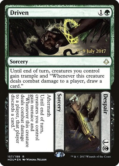 Driven // Despair (Promos: Prerelease Cards) Medium Play Foil