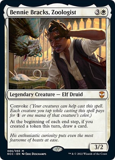 Bennie Bracks, Zoologist (Commander: Streets of New Capenna) Near Mint Foil