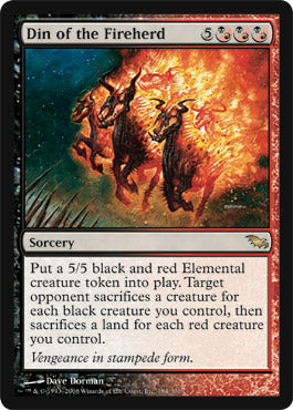 Din of the Fireherd (Shadowmoor) Light Play