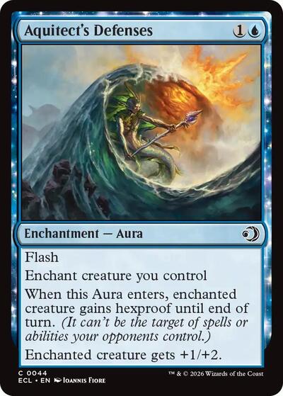 Aquitect's Defenses (Lorwyn Eclipsed) Near Mint