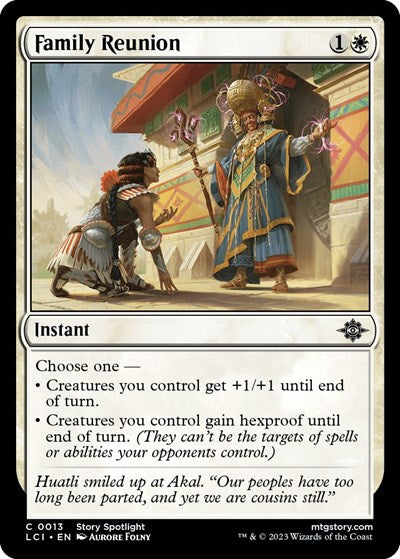 Family Reunion (The Lost Caverns of Ixalan) Near Mint Foil