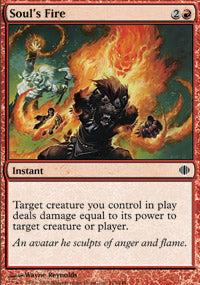 Soul's Fire (Shards of Alara) Light Play Foil