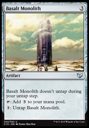 Basalt Monolith (Commander 2015) Medium Play