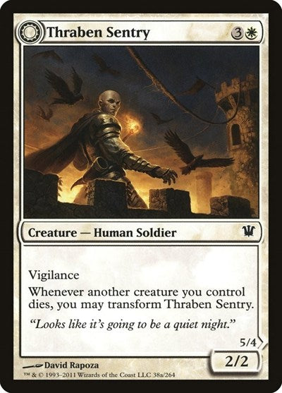 Thraben Sentry (Innistrad) Near Mint