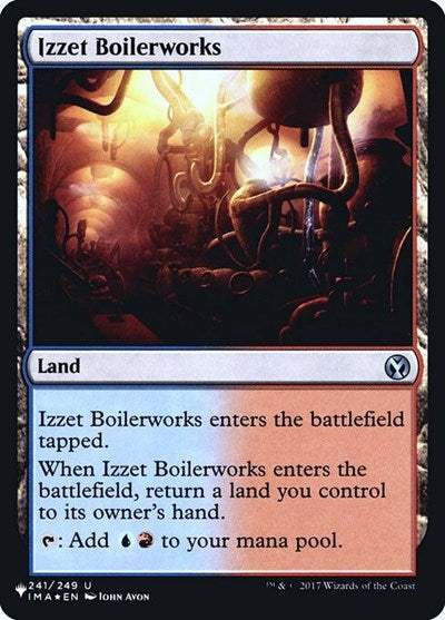 Izzet Boilerworks (Secret Lair Commander: Heads I Win, Tails You Lose) Near Mint Foil