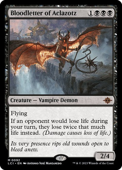 Bloodletter of Aclazotz (The Lost Caverns of Ixalan) Near Mint Foil