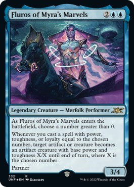 Fluros of Myra's Marvels (Galaxy Foil) (Unfinity) Near Mint Foil