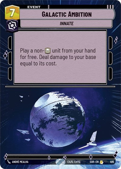 Galactic Ambition (Hyperspace) (Spark of Rebellion) Near Mint