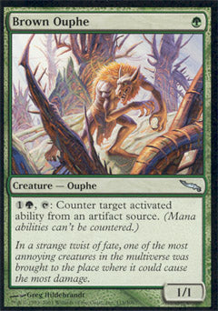 Brown Ouphe (Mirrodin) Light Play Foil