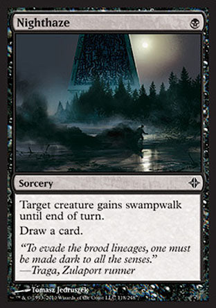 Nighthaze (Rise of the Eldrazi) Medium Play Foil