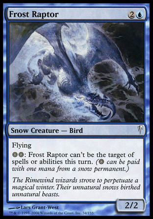 Frost Raptor (Coldsnap) Medium Play Foil