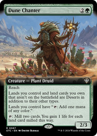 Dune Chanter (Extended Art) (Commander: Outlaws of Thunder Junction) Near Mint