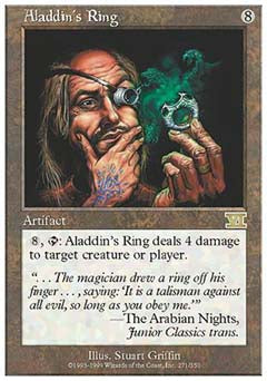 Aladdin's Ring (Classic 6th Edition) Medium Play