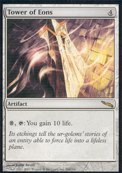 Tower of Eons (Mirrodin) Medium Play Foil