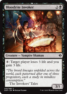 Bloodrite Invoker (Duel Decks: Zendikar vs Eldrazi) Light Play