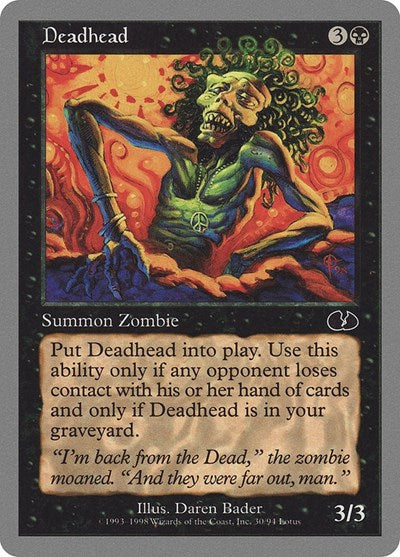 Deadhead (Unglued) Medium Play