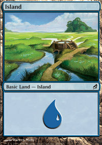 Island (289) (Lorwyn) Medium Play