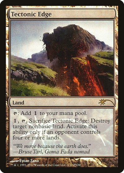 Tectonic Edge (Promos: FNM) Medium Play Foil