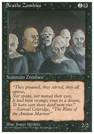 Scathe Zombies (4th Edition) Medium Play