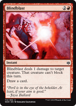 Blindblast (War of the Spark) Medium Play Foil