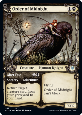 Showcase Order of Midnight (Throne of Eldraine) Near Mint