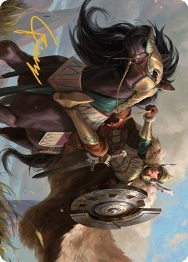 Knight of Dawn s Light Art Card  Gold Stamped Signature|0|0|0.00