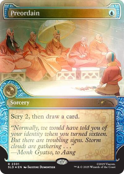 Preordain  2301   Rainbow Foil|3|0|0.00