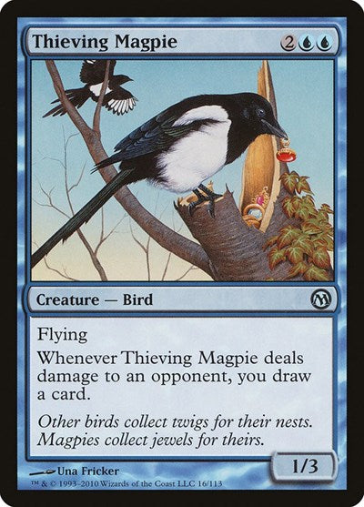 Thieving Magpie (Duels of the Planeswalkers) Light Play