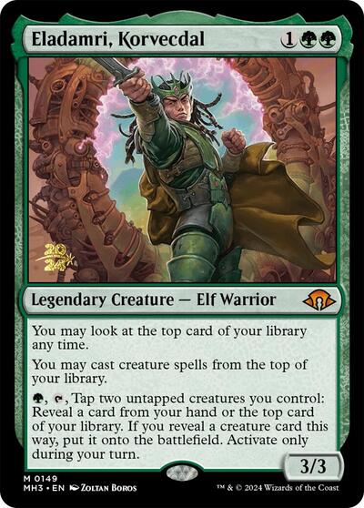 Eladamri, Korvecdal (Promos: Prerelease Cards) Near Mint Foil