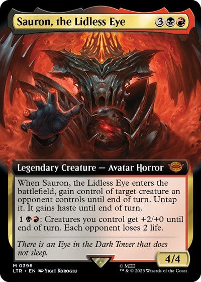 Sauron  the Lidless Eye  Extended Art|0|0|0.00