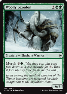 Woolly Loxodon (Masters 25) Light Play Foil