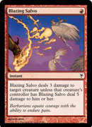 Blazing Salvo (Duel Decks: Sorin vs Tibalt) Medium Play