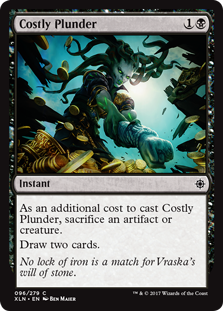 Costly Plunder (Ixalan) Light Play Foil