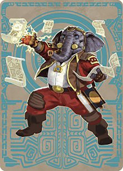 Quintorius Kand Art Card  65 81|0|0|0.00